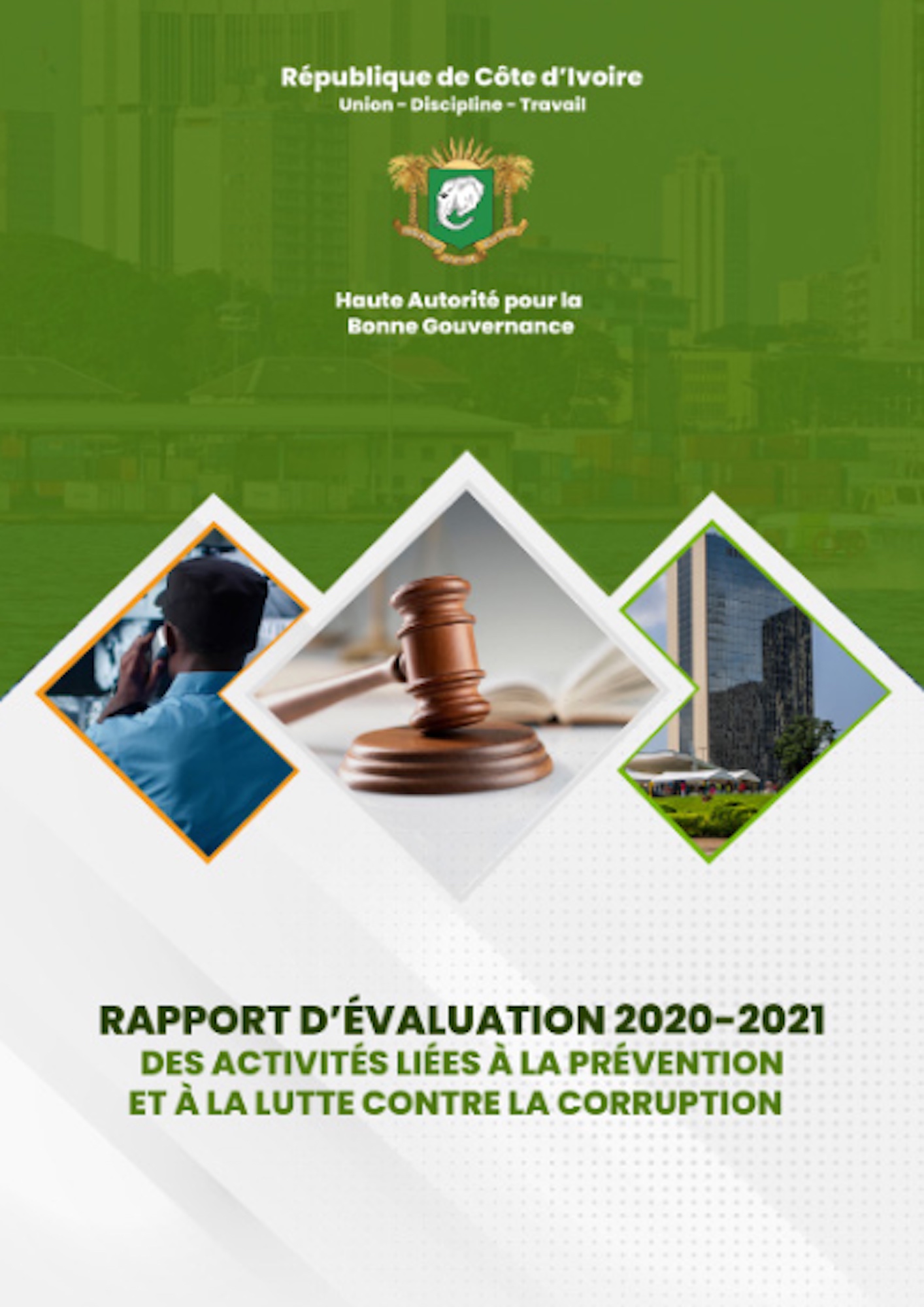Rapport d'Evaluation de la HABG 2020-2021 des activités liées à la prévention et à la lutte contre la corruption